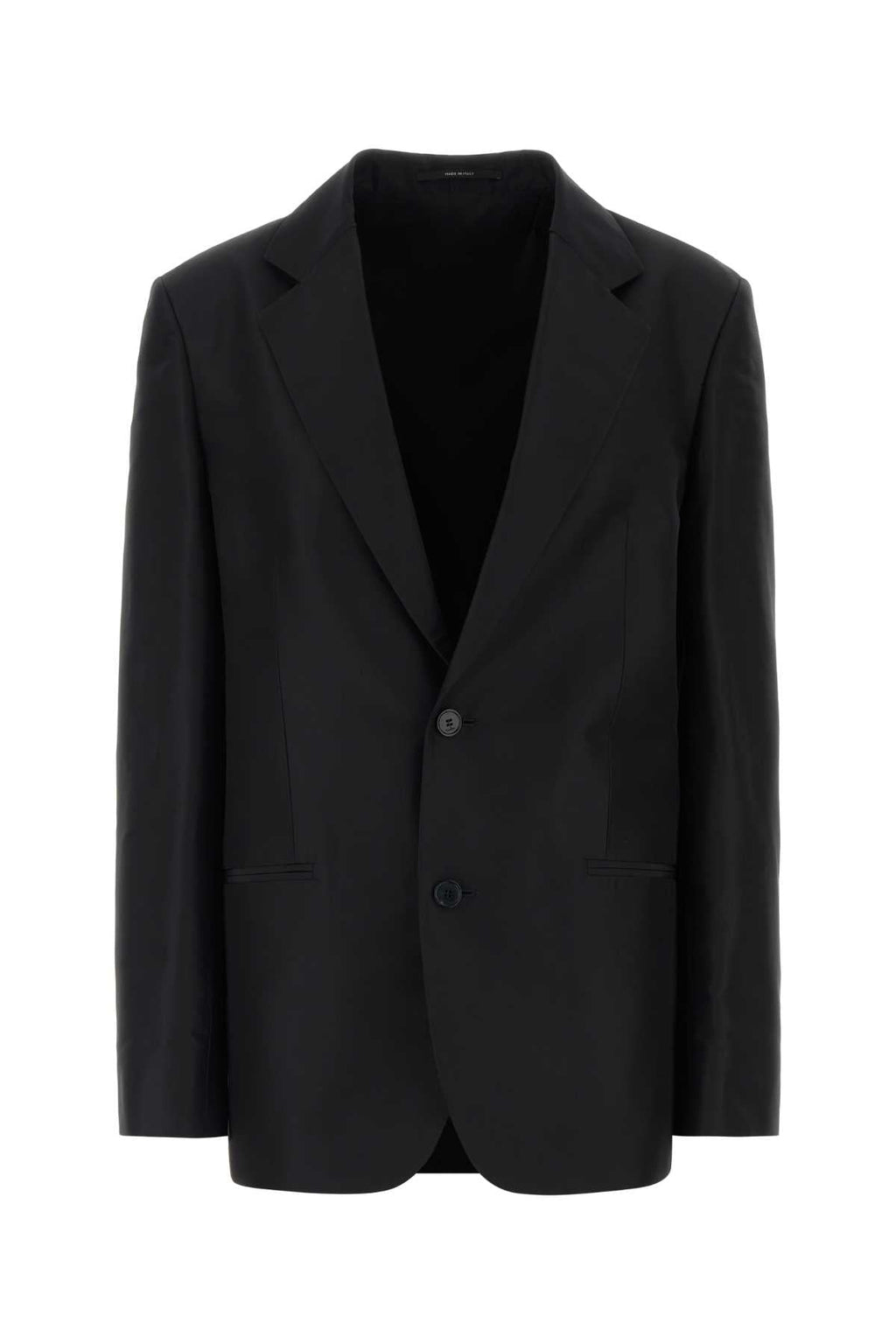 Gucci Silk Faille Blazer — Black