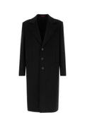 Gucci Wool Blend Coat — Black