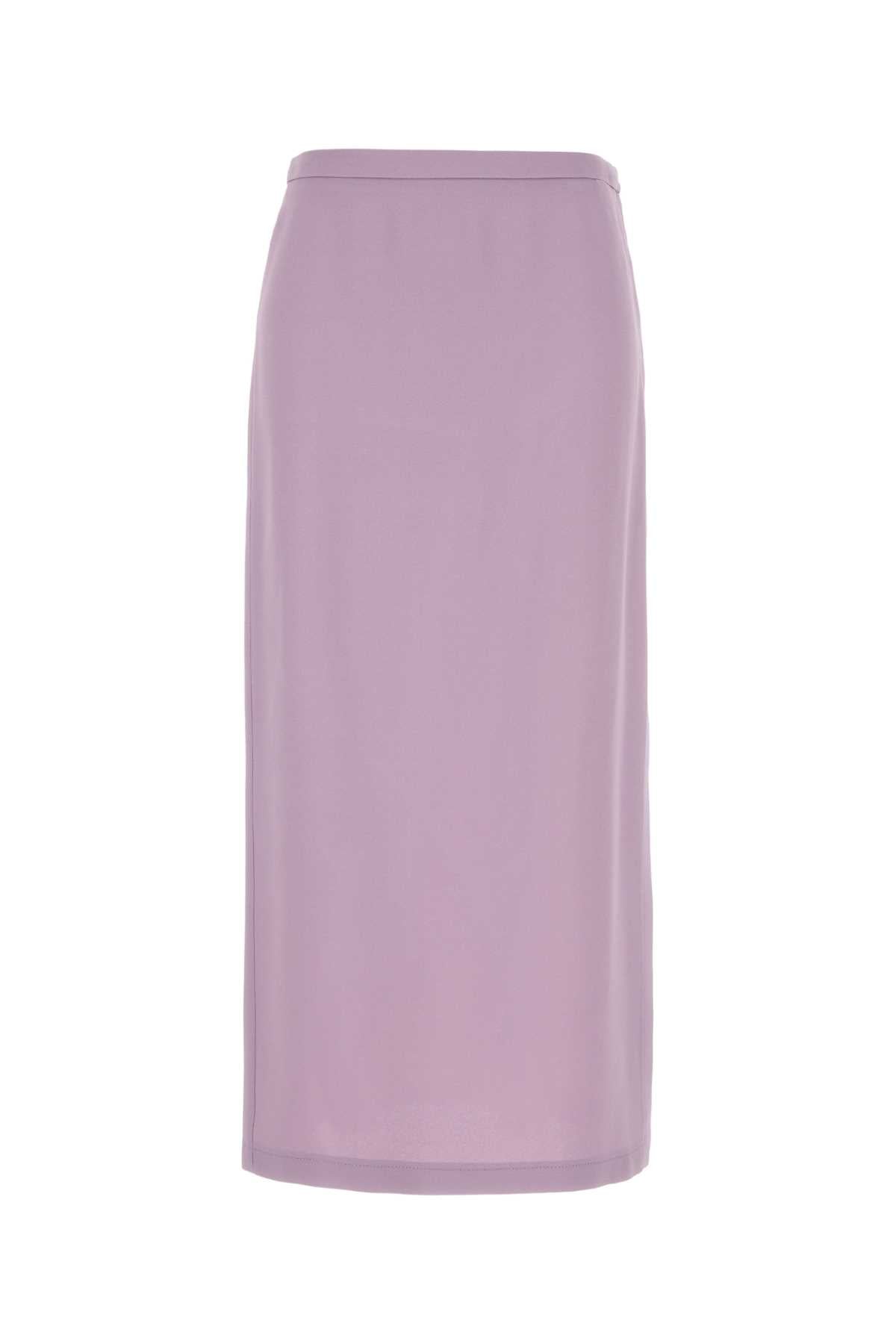 Gucci Crepe Skirt — Purple