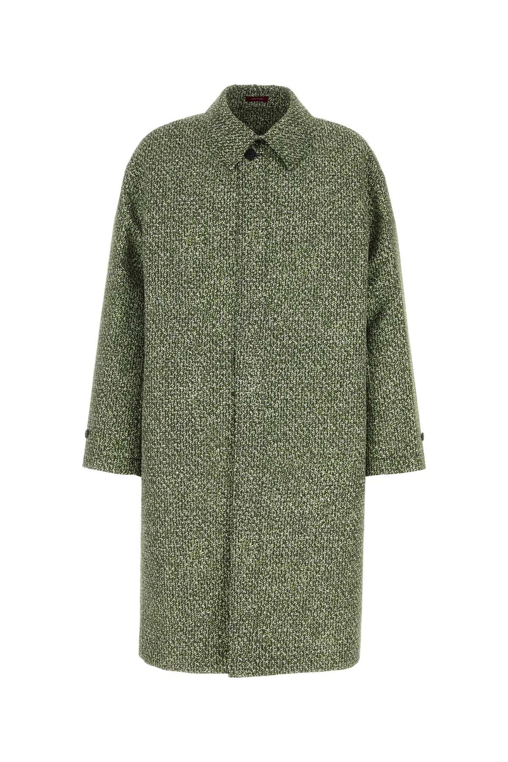 Gucci Printed Poplin Coat — Green