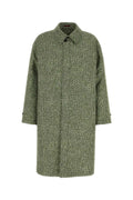 Gucci Printed Poplin Coat — Green