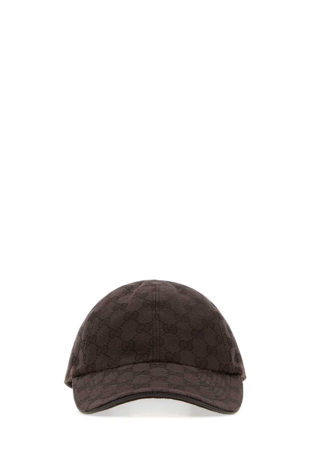 Gucci HAT GG Fabric Baseball Cap — Brown