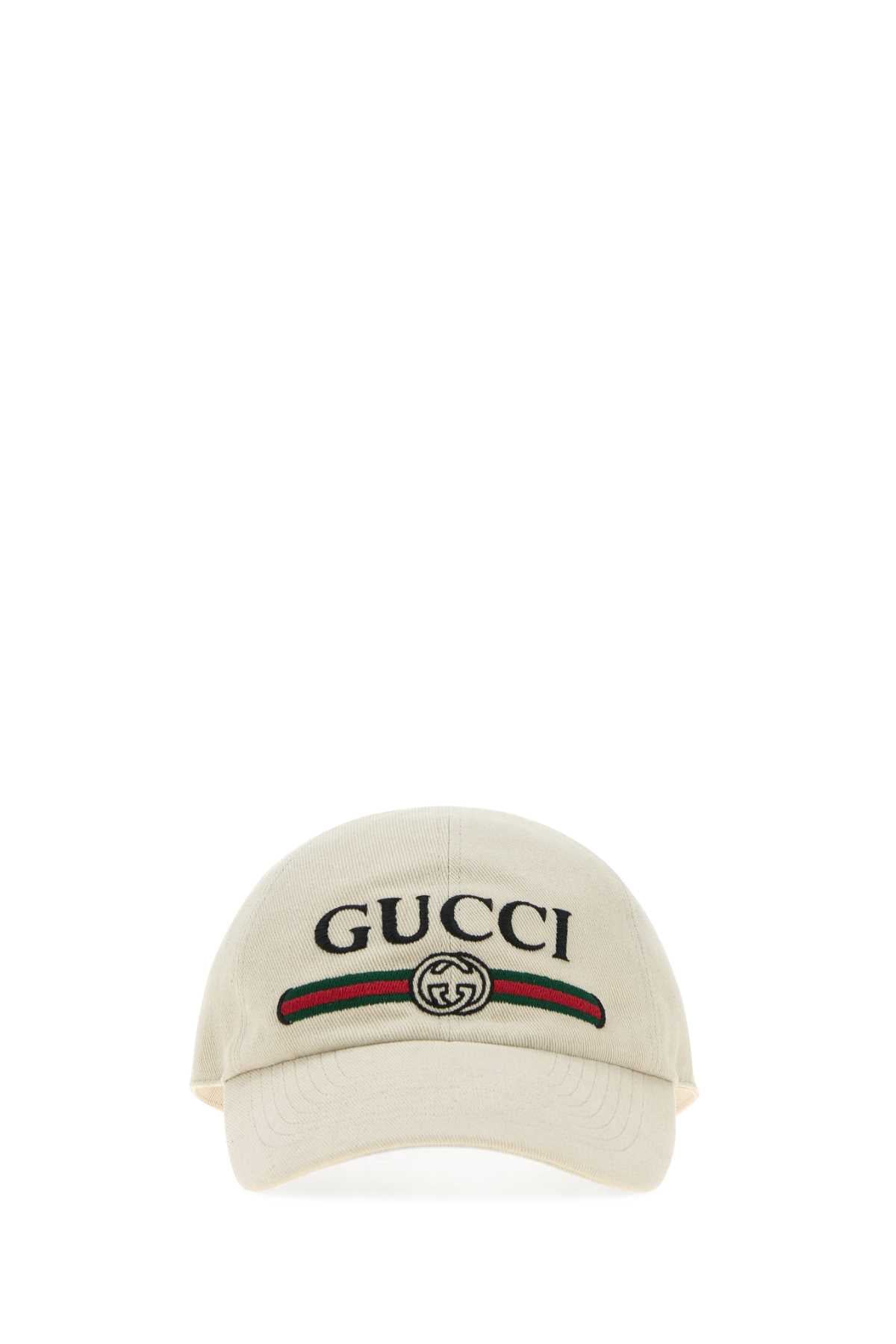 Gucci HAT Baseball Cap — Beige