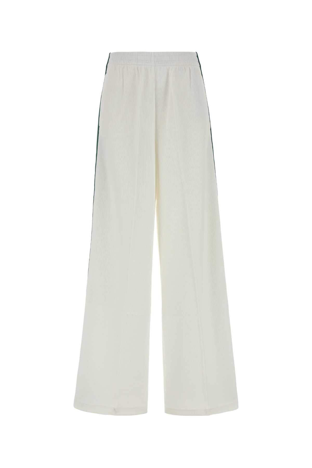 Gucci Jersey Joggers — White