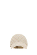 Gucci HAT GG Fabric Baseball Cap — Beige