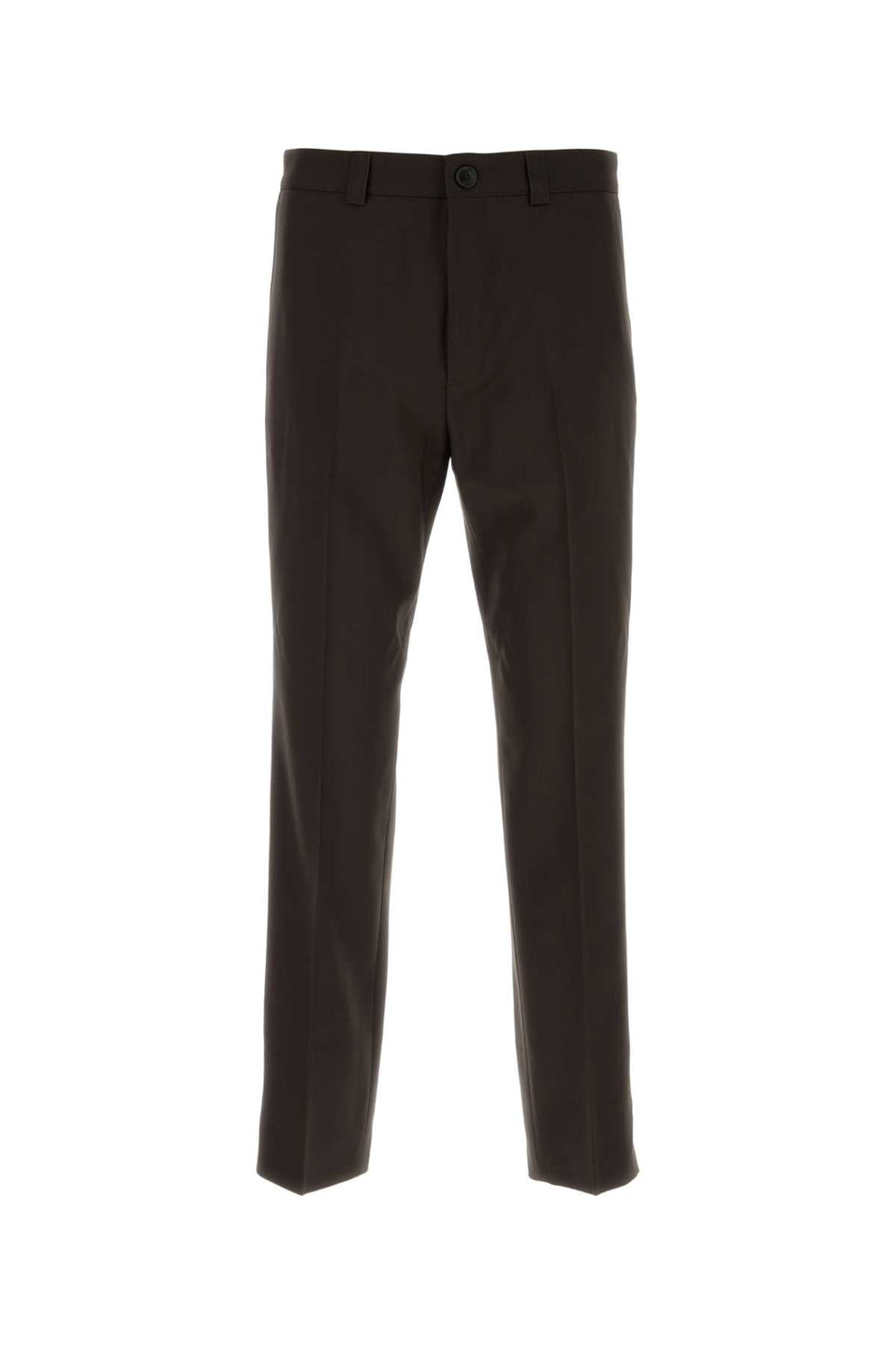Gucci Wool Gabardine Trousers — Brown