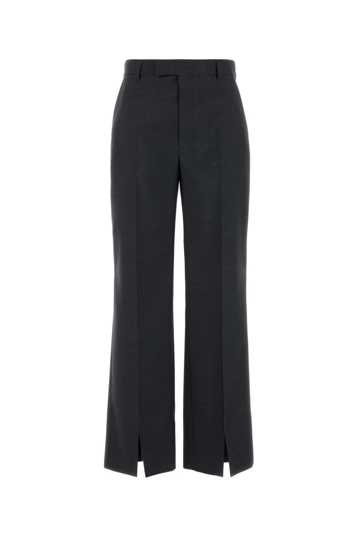 Gucci Wool Trousers — Gray