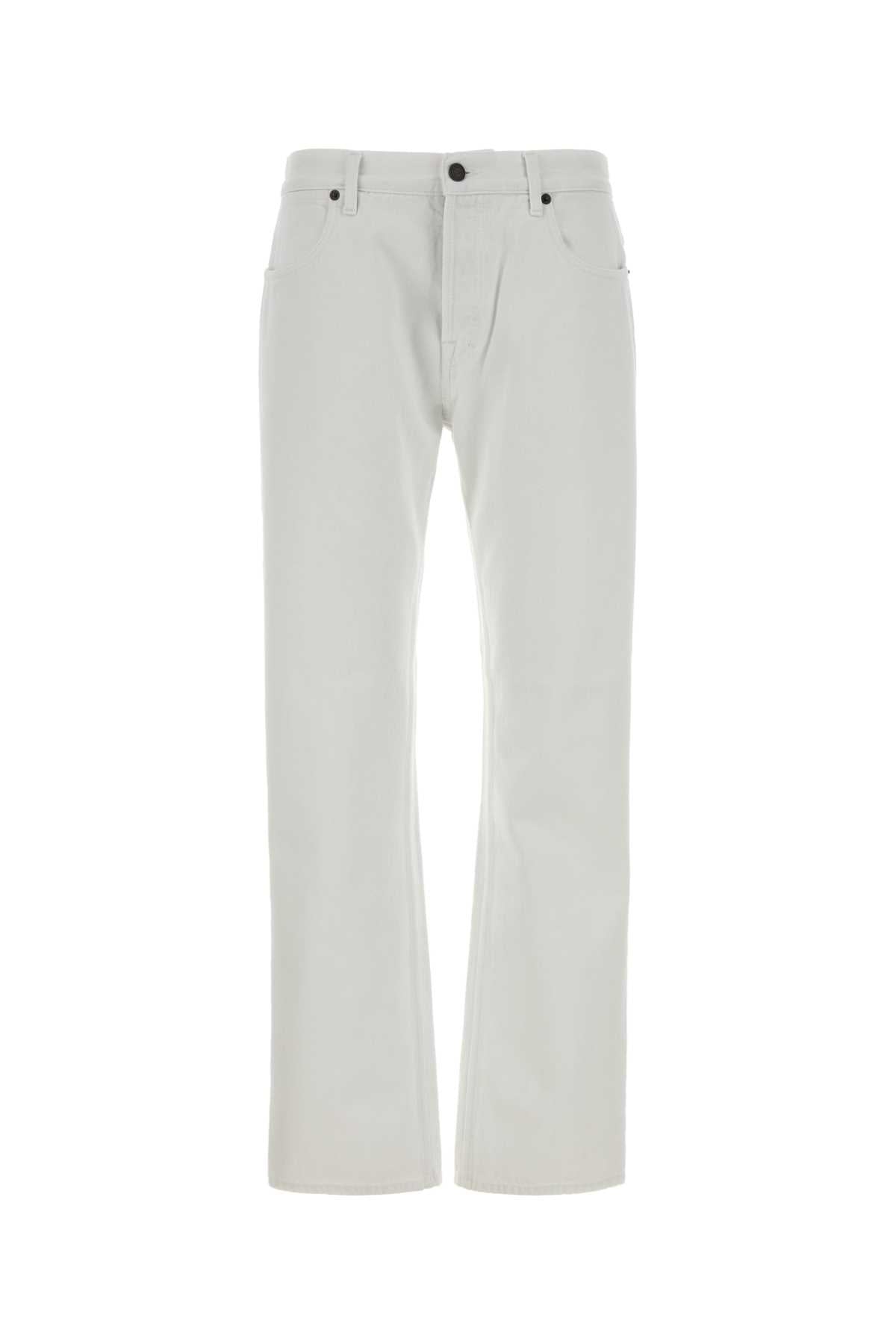Gucci Cigarette Jeans — White