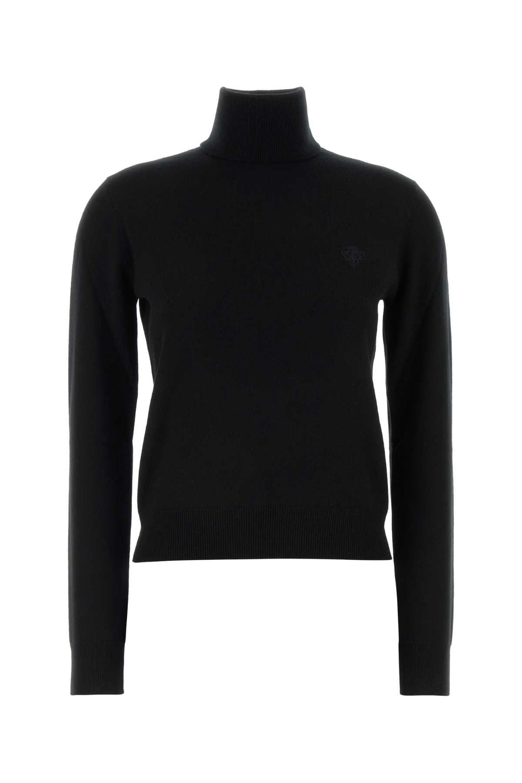 Gucci Wool Turtleneck Sweater — Black