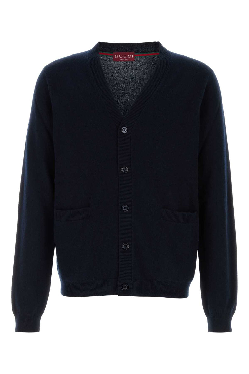 Gucci Cashmere Cardigan — Navy