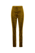 Gucci Chenille Viscose Trousers — Gold