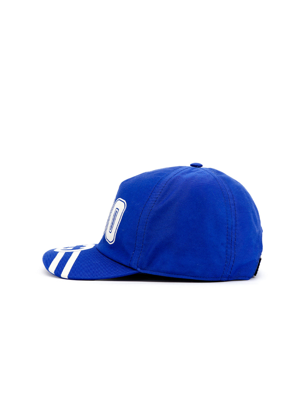 Gucci 6730814HAKR4368 GG Logo Baseball Cap — Blue