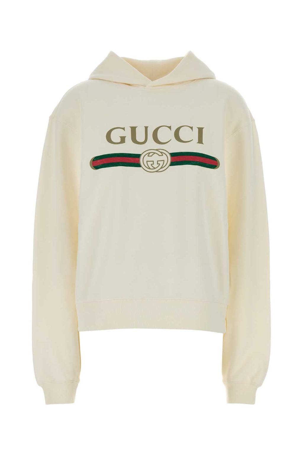 Gucci Regular Hoodie — White