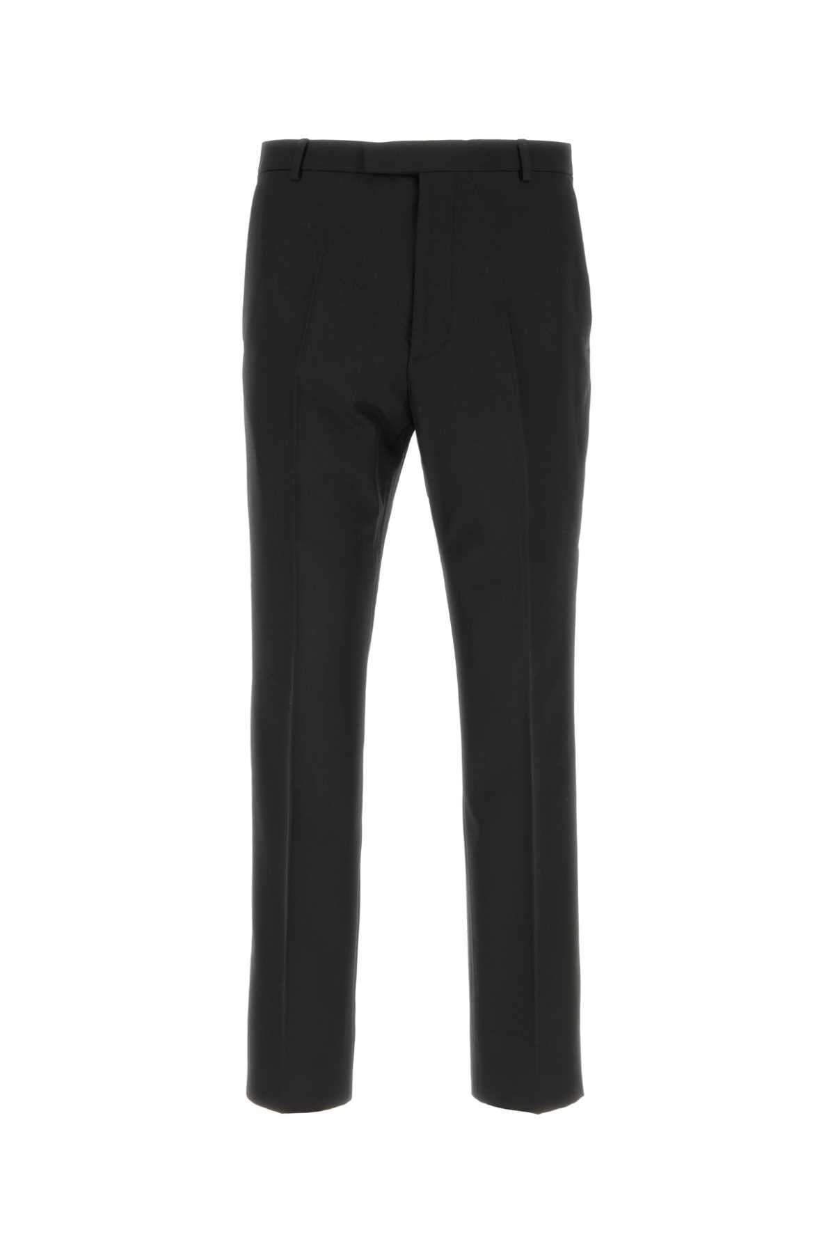 Gucci Twill Trousers — Black