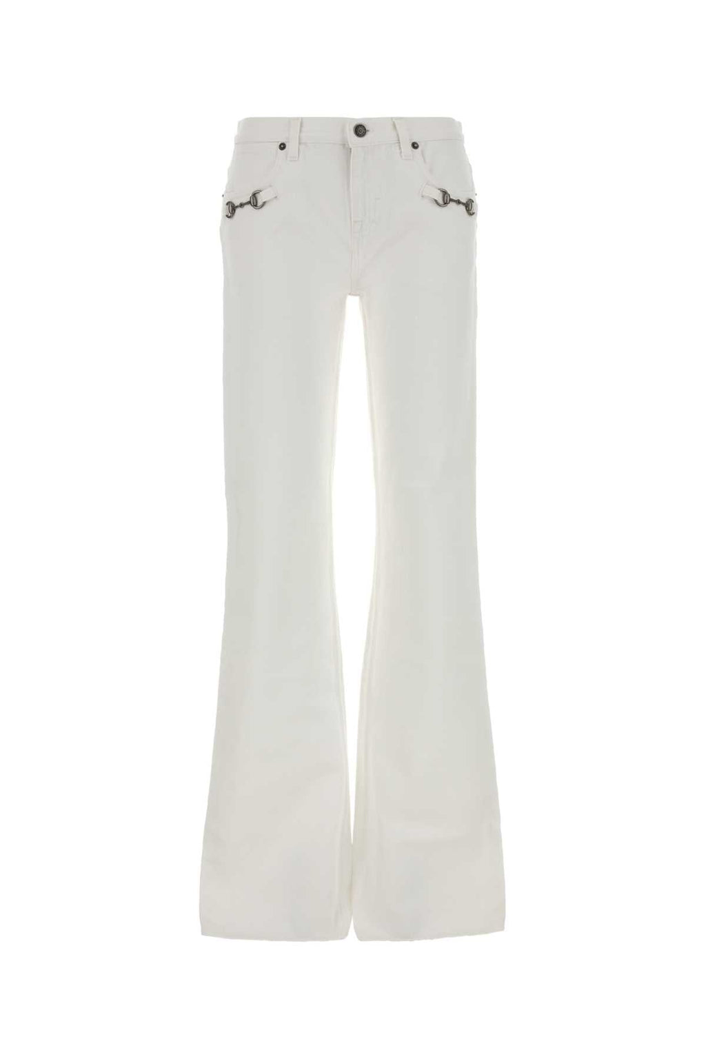 Gucci Rise Jeans — White