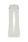 Gucci Rise Jeans — White