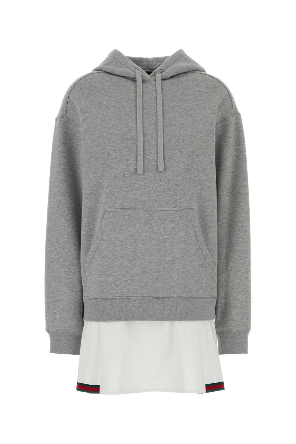 Gucci Sweatshirt Dress — Gray