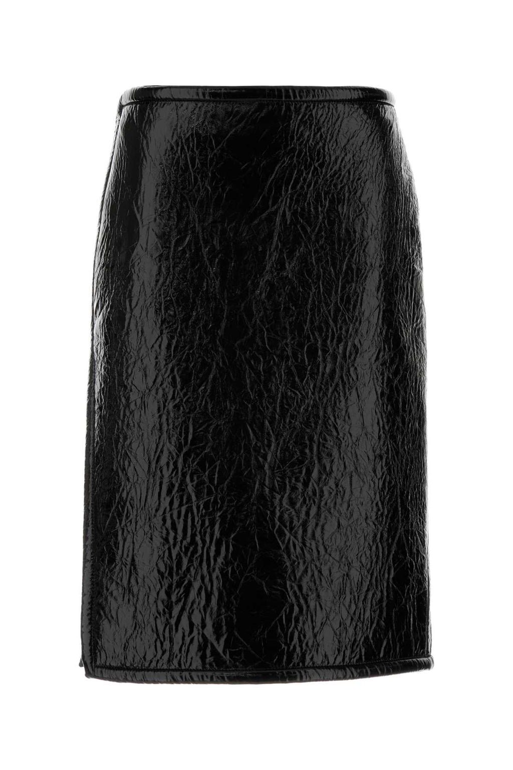Gucci Lamb Leather Skirt — Black