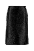 Gucci Lamb Leather Skirt — Black