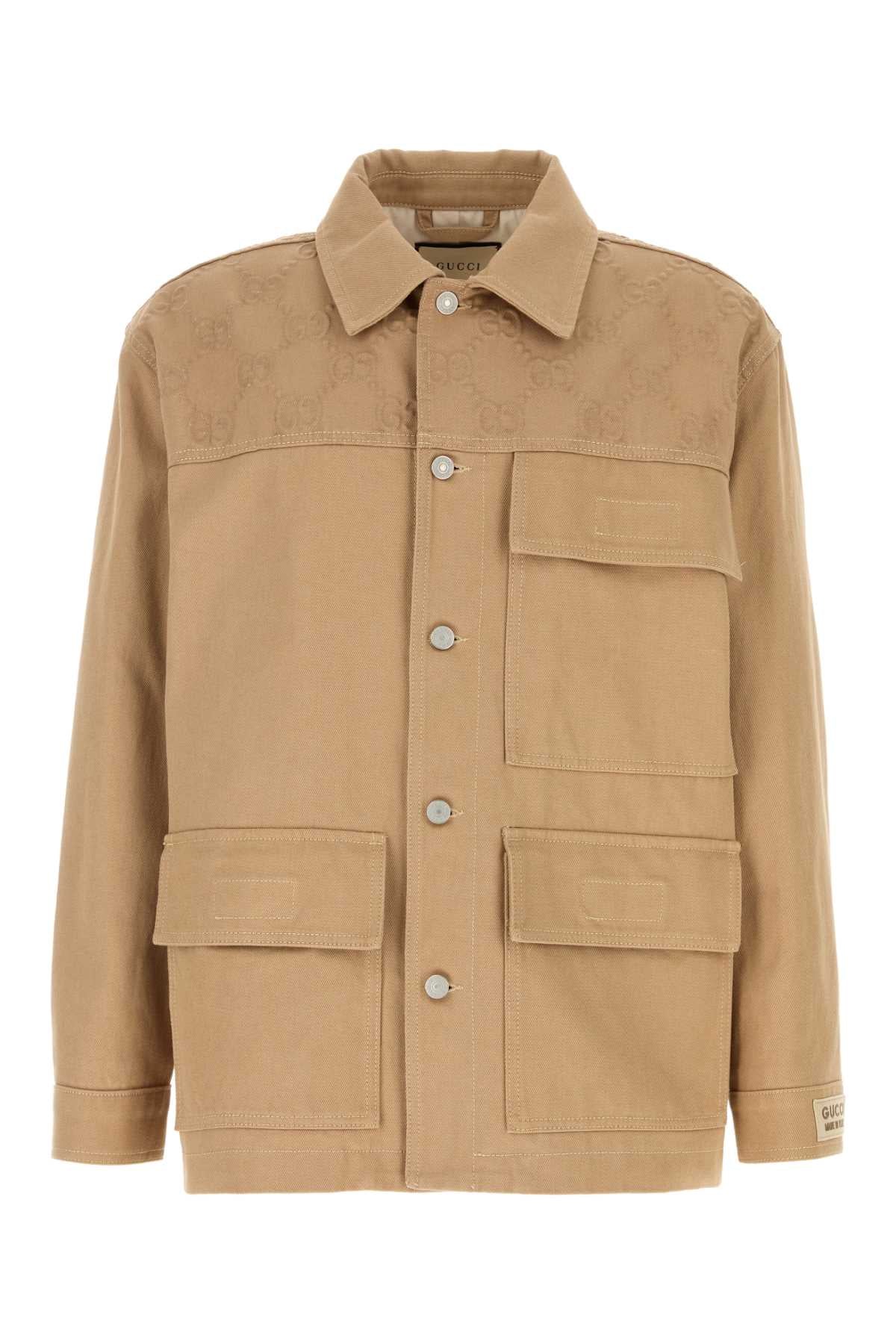 Gucci Sweater Jacket — Beige