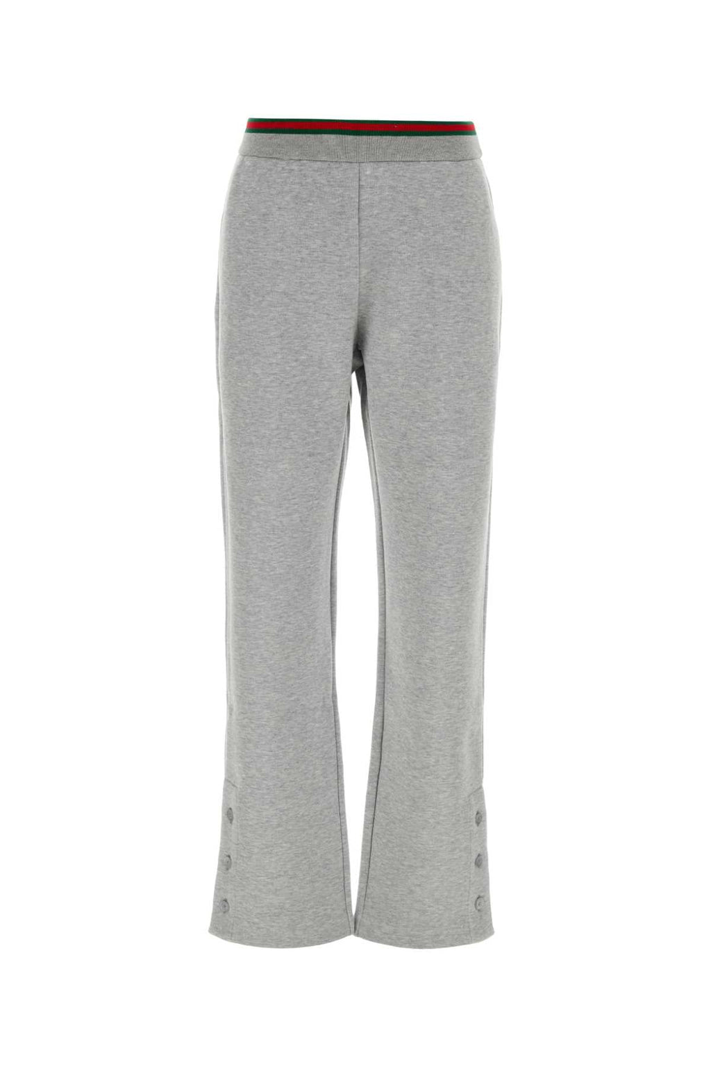 Gucci Cotton Blend Joggers — Gray
