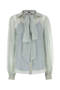 Gucci Printed Chiffon Shirt — Multicolor