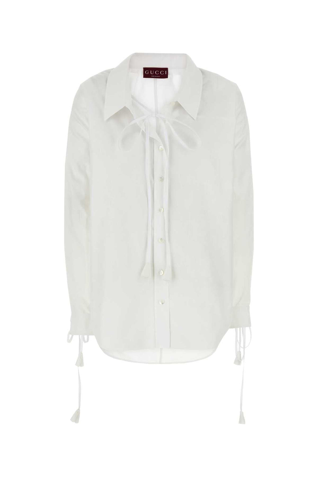 Gucci Poppy Shirt — White