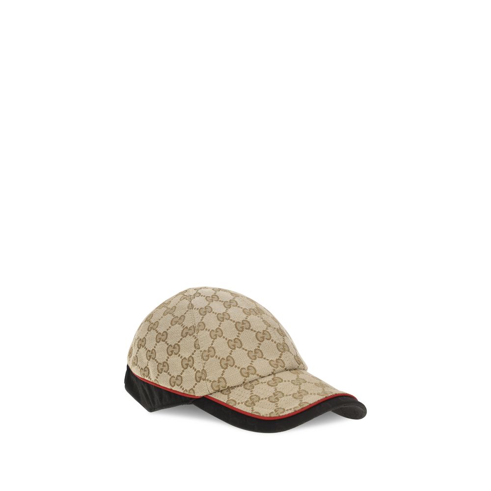 Gucci GUA001I24HBLB9660BB GG Monogram Baseball Cap — Beige