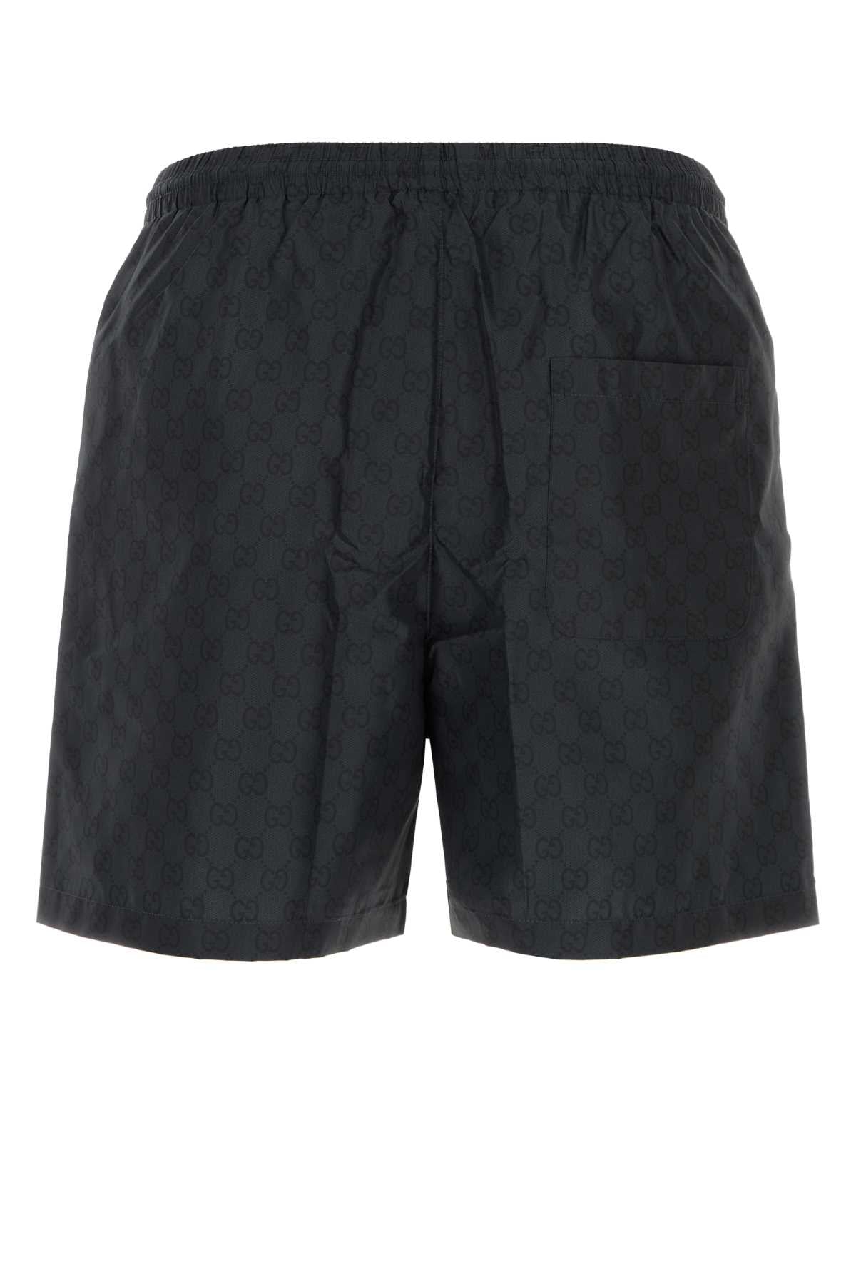 Gucci Short Bermuda Shorts — Black