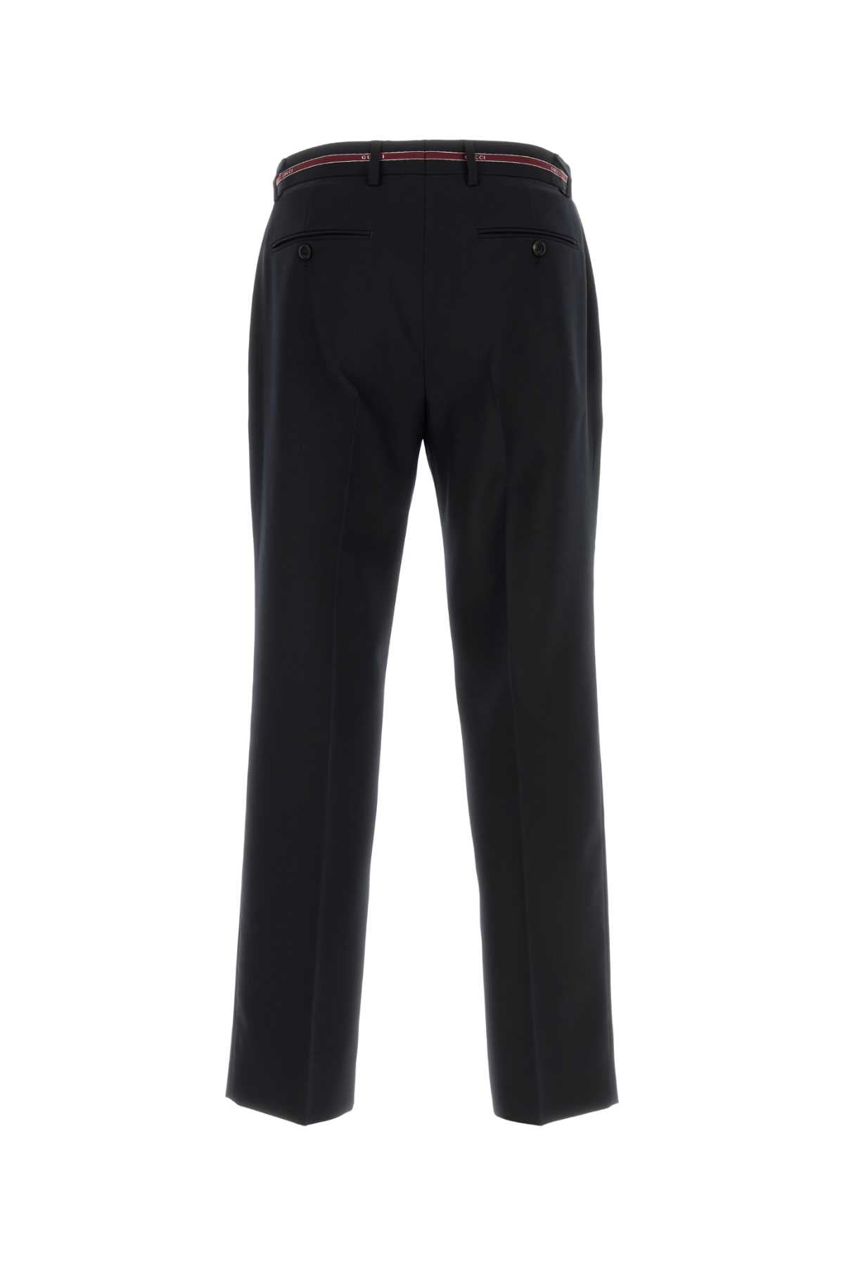 Gucci Wool Selvedge Trousers — Blue