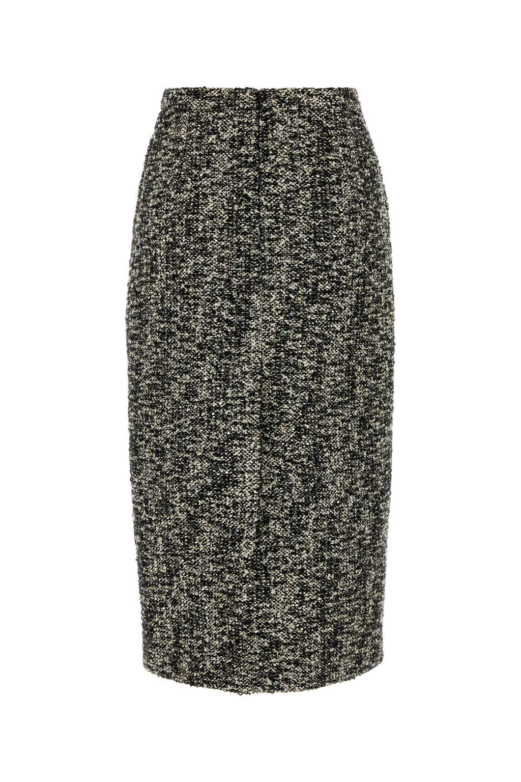 Gucci Bouclé Tweed Skirt — Multicolor