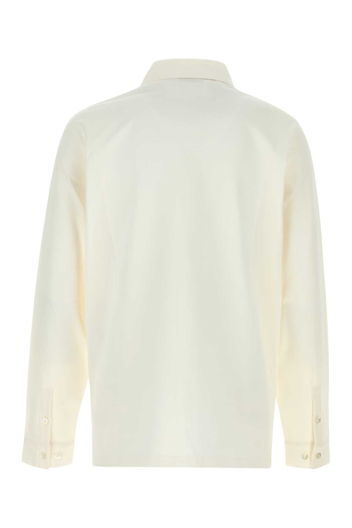 Gucci Stretch Piquet Shirt — White