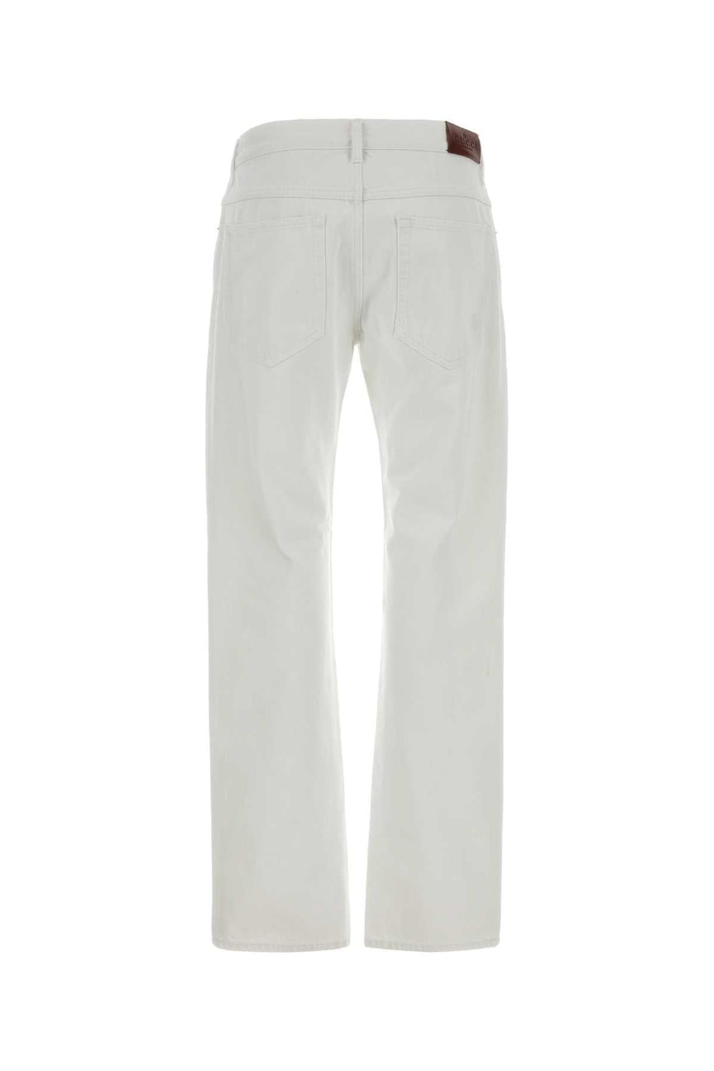 Gucci Cigarette Jeans — White