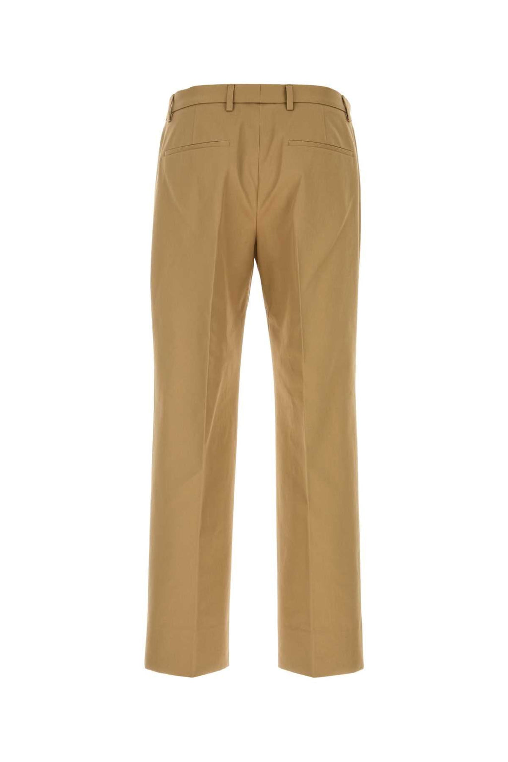 Gucci Cotton Trousers — Beige