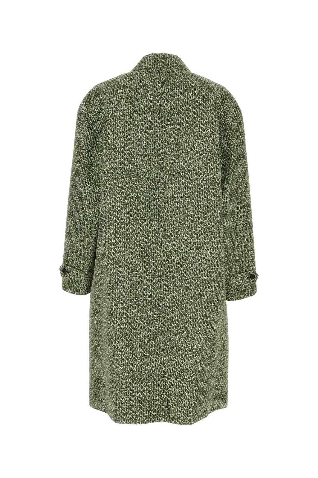 Gucci Printed Poplin Coat — Green