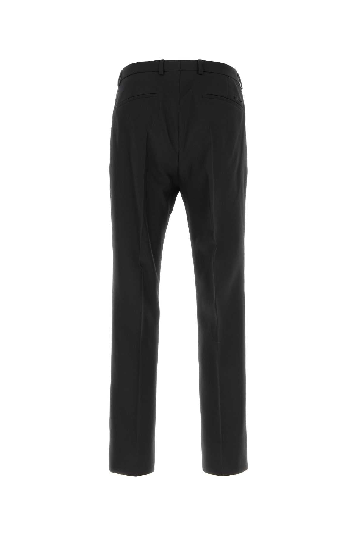 Gucci Twill Trousers — Black