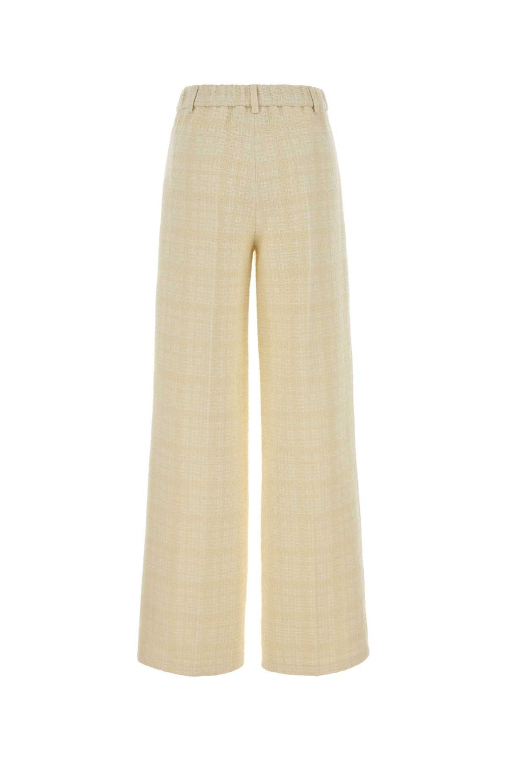 Gucci Tweed Trousers — Beige