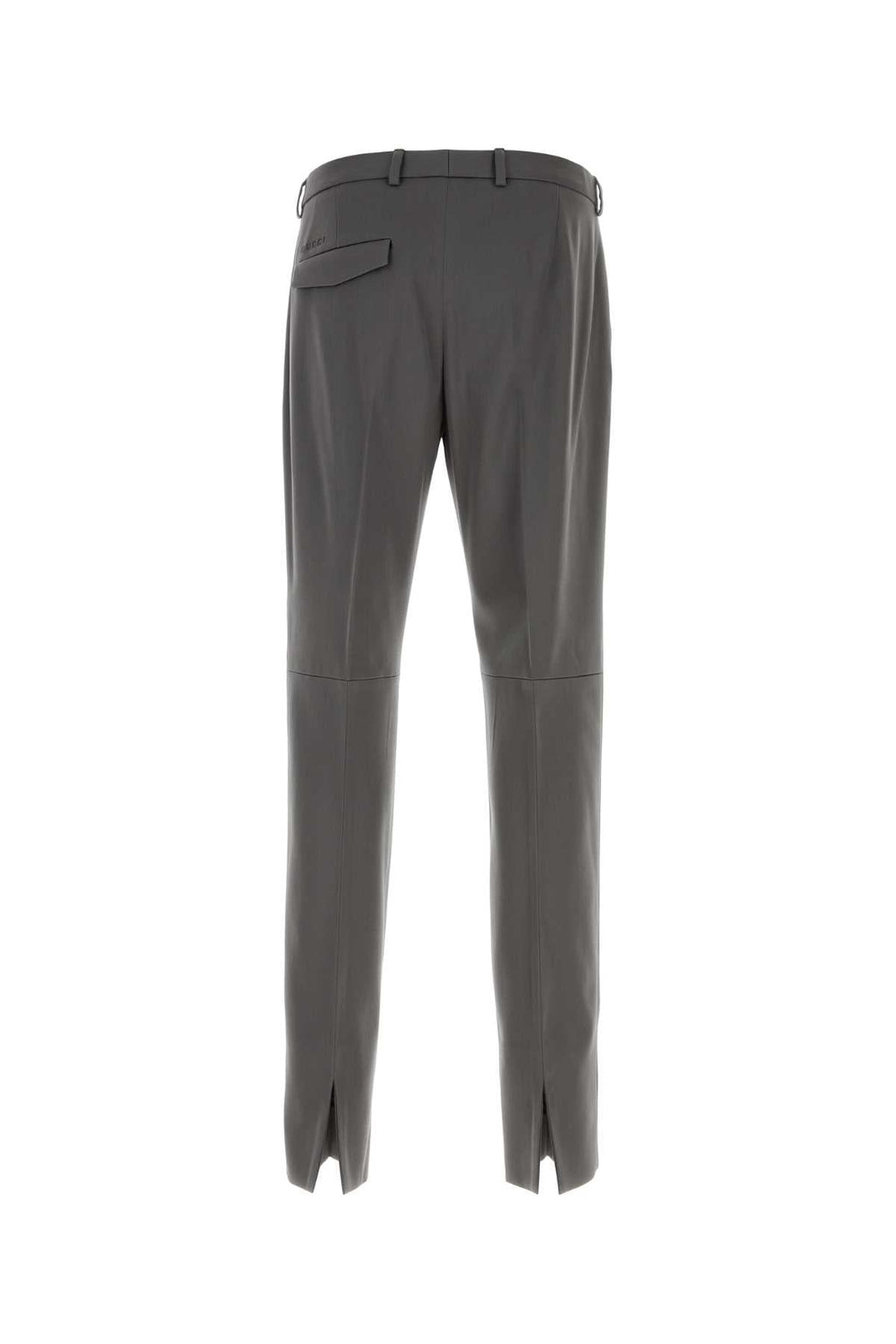 Gucci Stretch Wool Trousers — Gray
