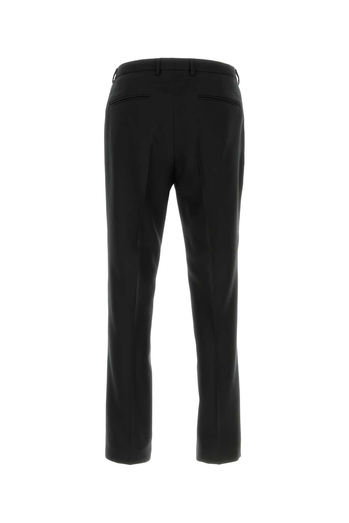 Gucci Lana Basic Trousers — Black