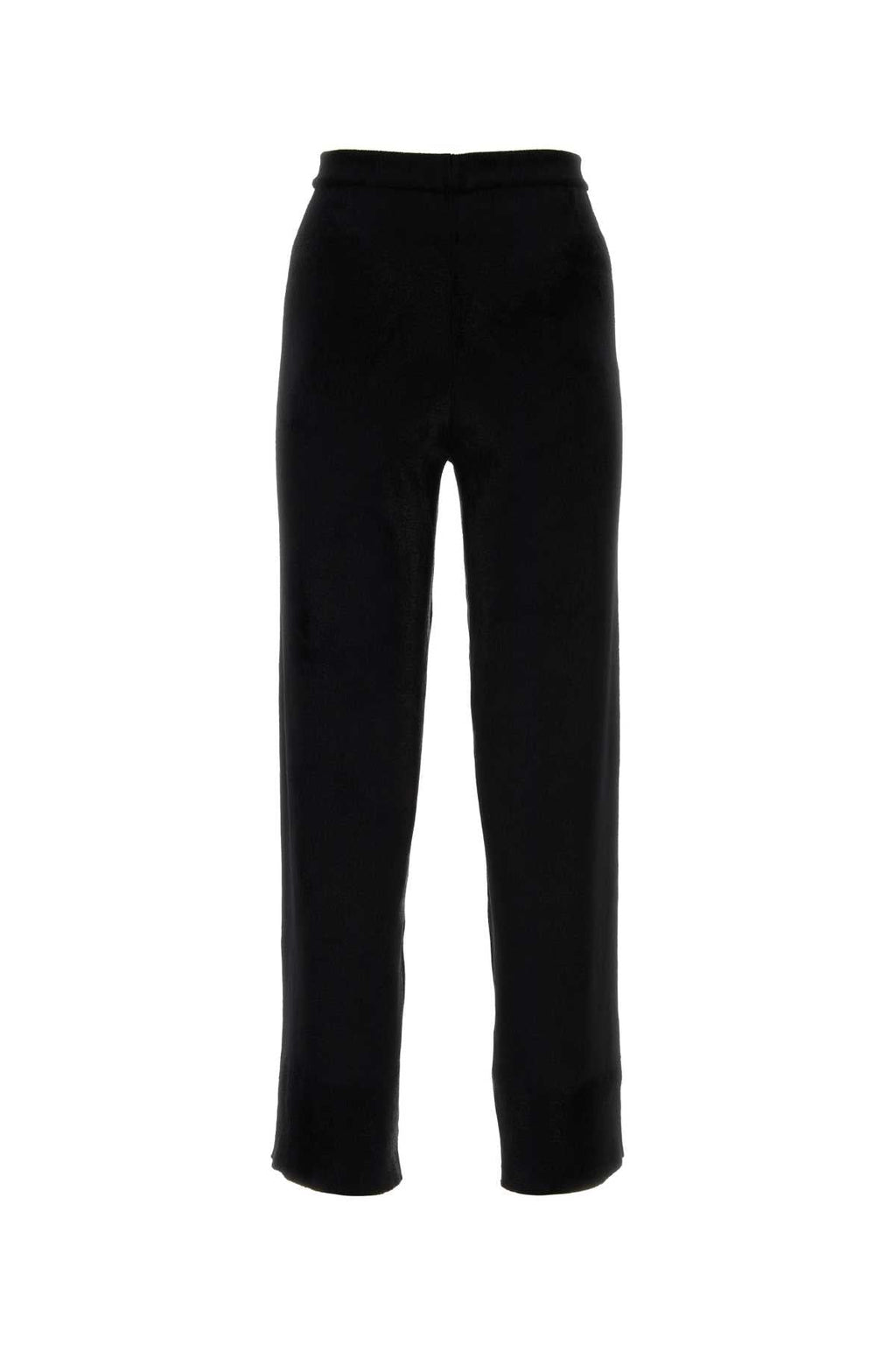 Gucci Viscose Blend Trousers — Black