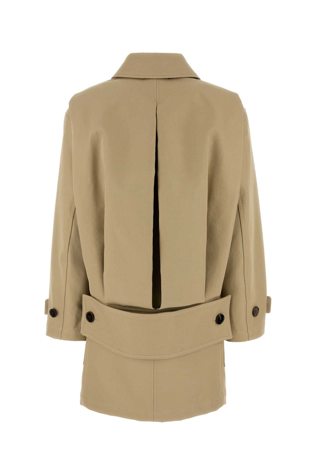 Gucci Caban Coat — Beige