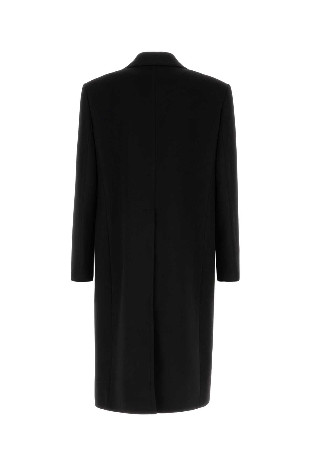 Gucci Wool Blend Coat — Black