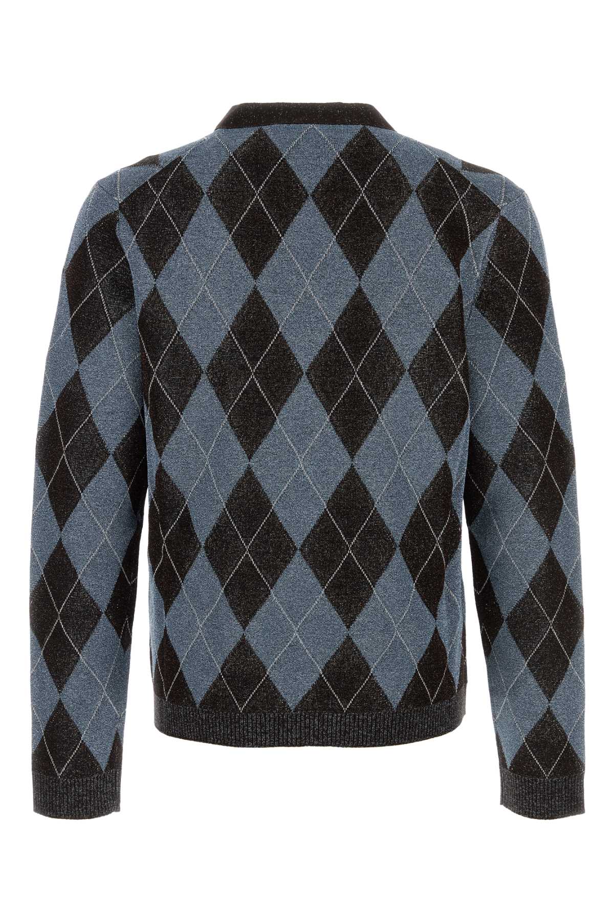 Gucci Intarsia Cardigan — Multicolor
