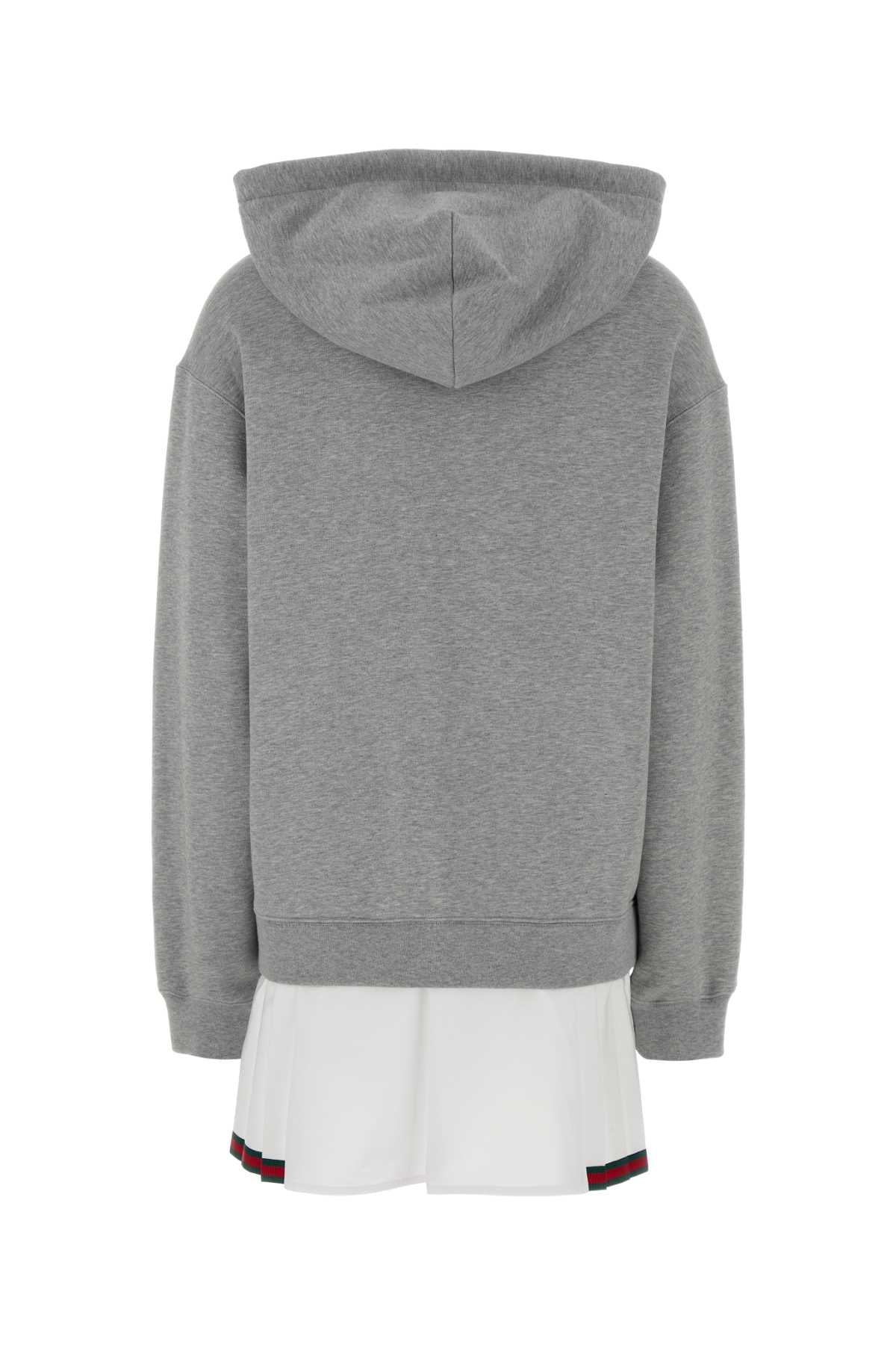 Gucci Sweatshirt Dress — Gray