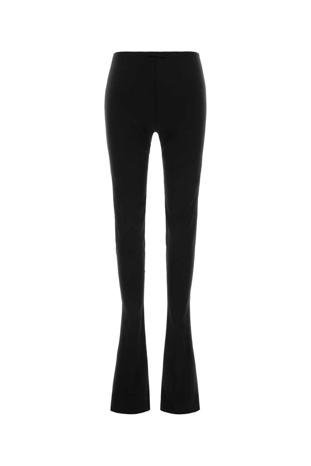 Gucci Crepe Flared Trouser — Black