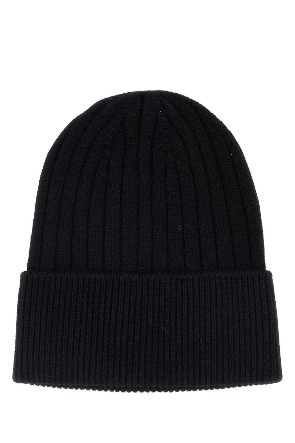 Gucci HAT Ribbed Wool Beanie — Black
