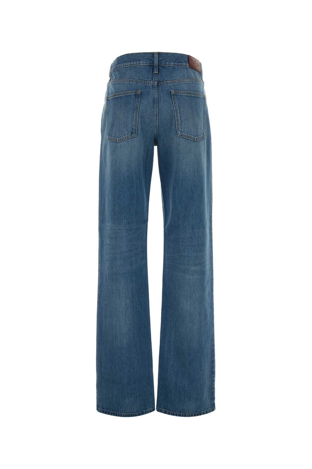 Gucci Low Straight Jeans — Blue