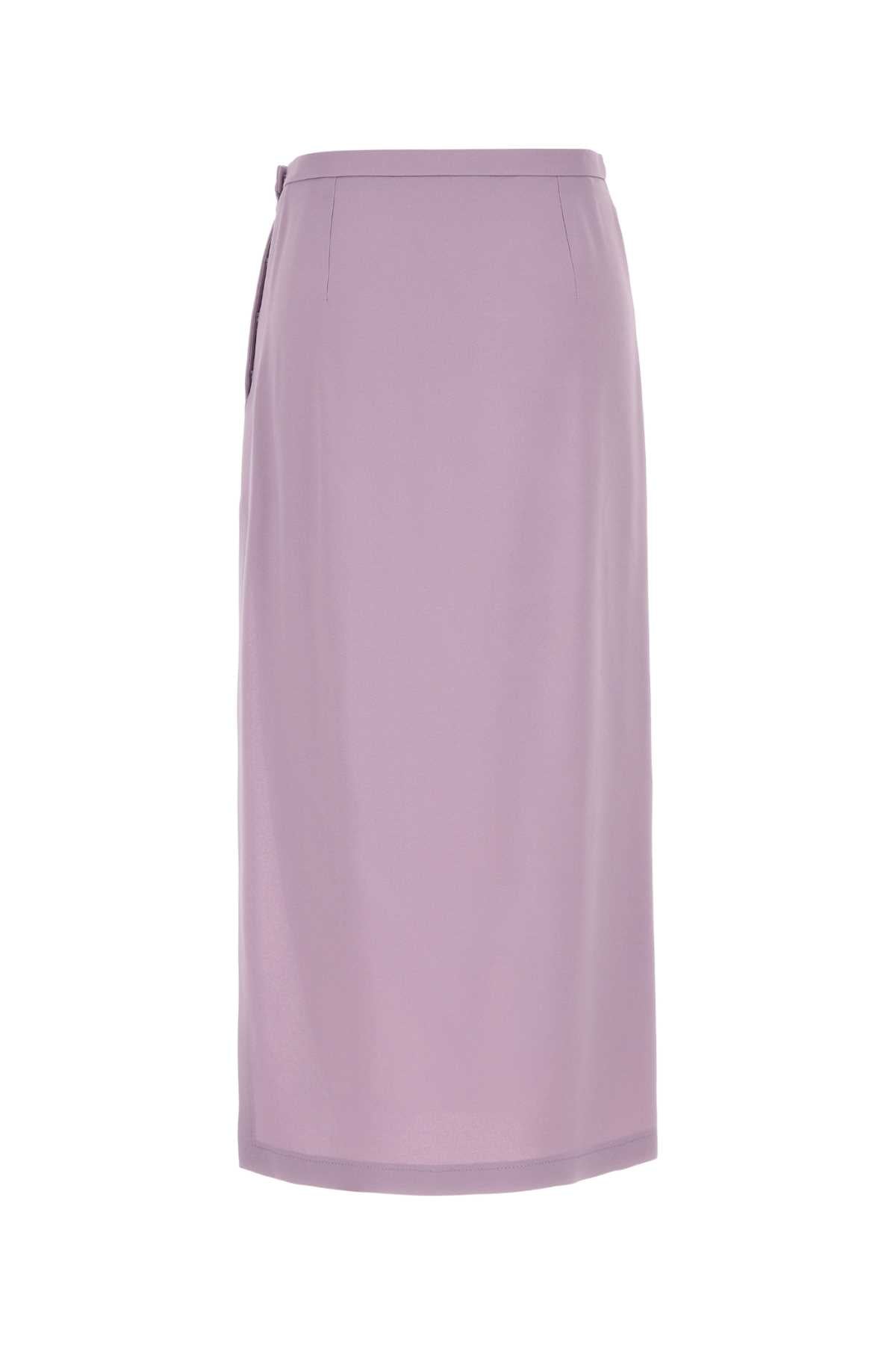 Gucci Crepe Skirt — Purple
