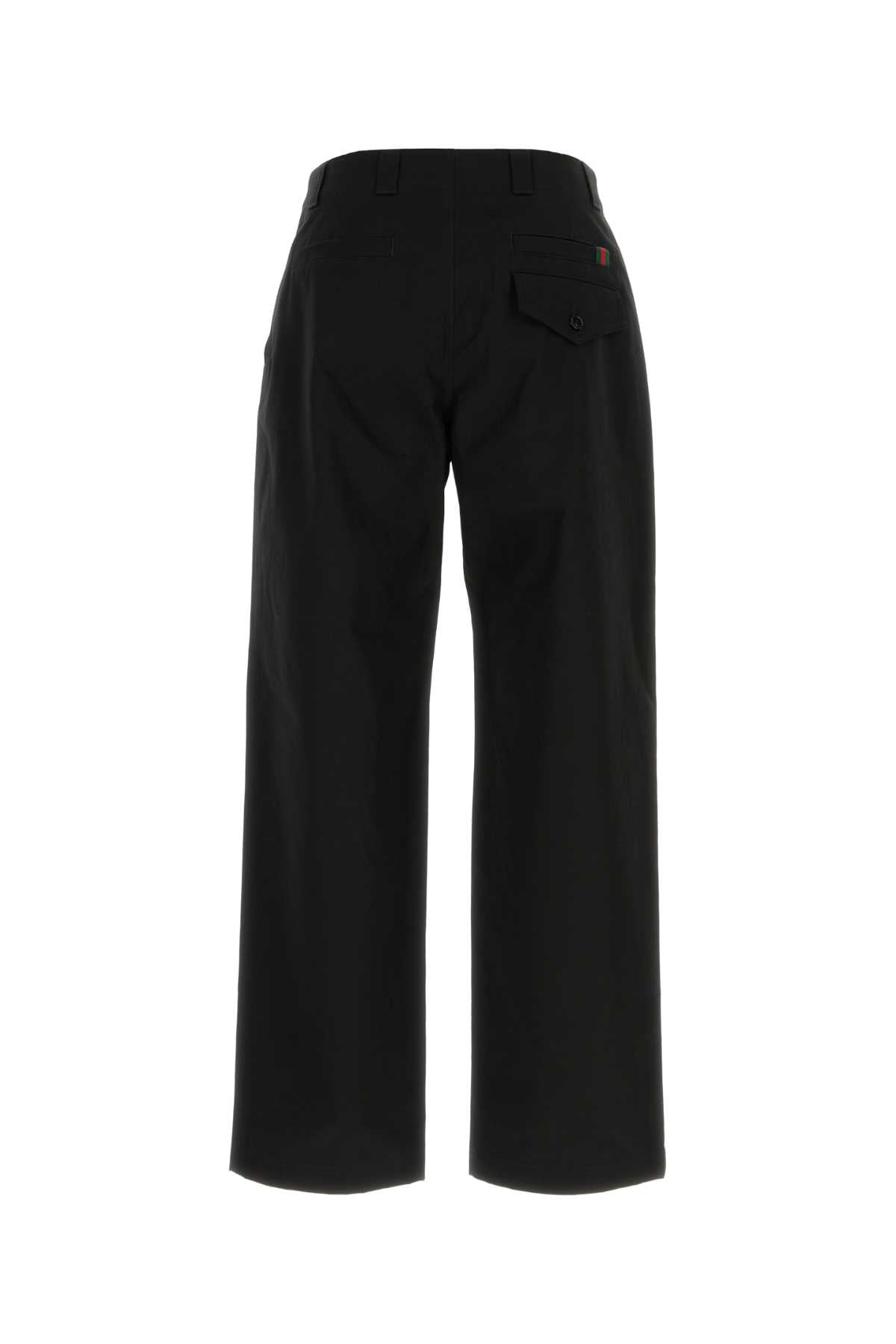 Gucci Twil Trousers — Black