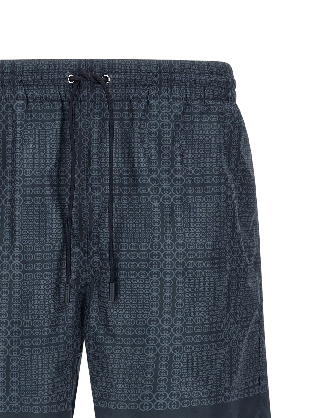Gucci Gucci Incrocio GG Print Swim Shorts — Blue